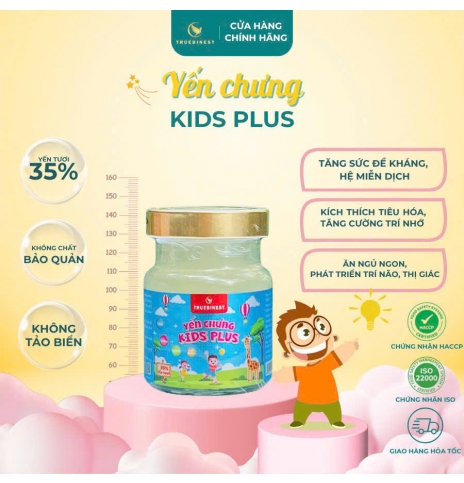 Tổ yến chưng Kids Plus