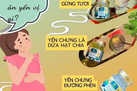 Phụ nữ mang thai nên ăn yến gì?