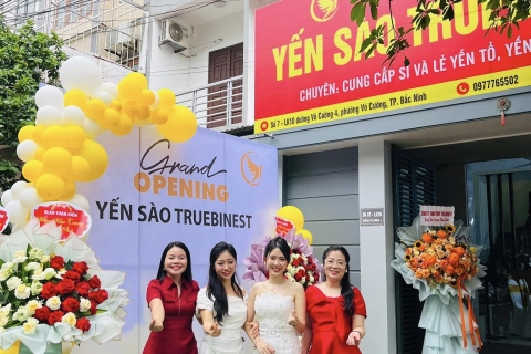 Showzoom yến sào Truebinest tại Bắc Ninh