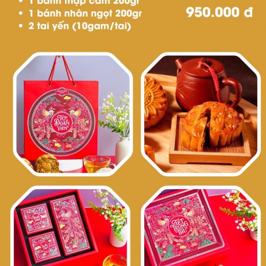 Set quà trung thu Thưởng Trọn Tinh Hoa