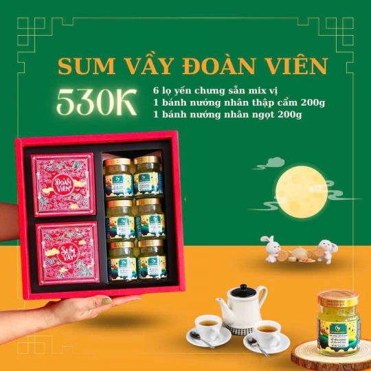 set quà trung thu Sum Vầy Đoàn Viên