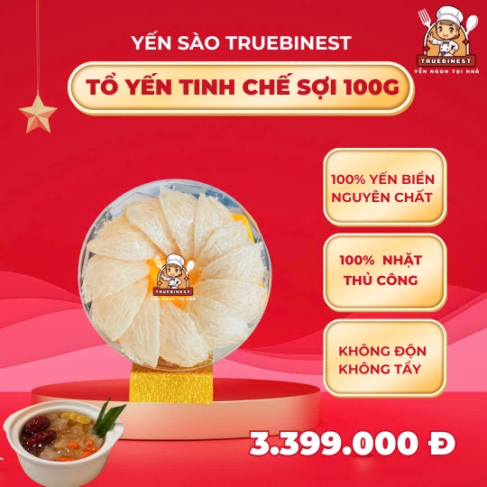 Hộp yến tinh chế 100g
