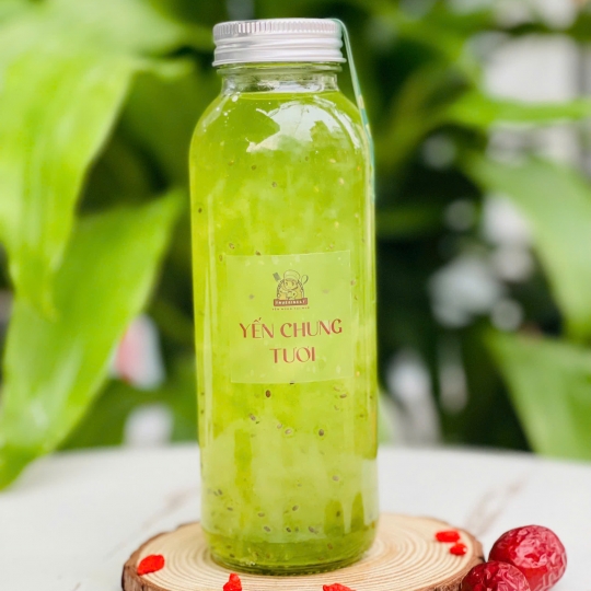 Yến chưng nóng