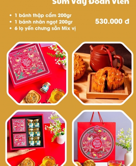 set quà trung thu Sum Vầy Đoàn Viên