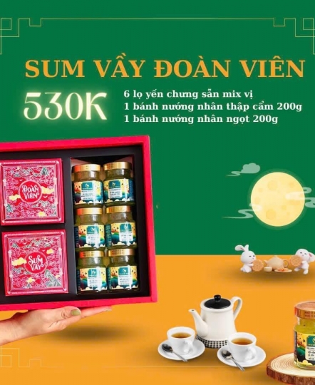 set quà trung thu Sum Vầy Đoàn Viên
