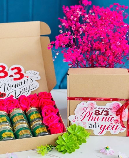 Set quà tặng yến 8/3 - 20/10
