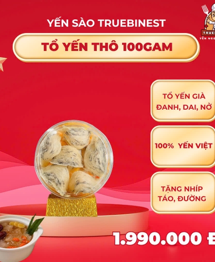 Hộp yến thô 100g