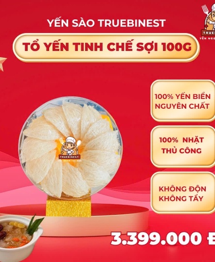 Hộp yến tinh chế 100g