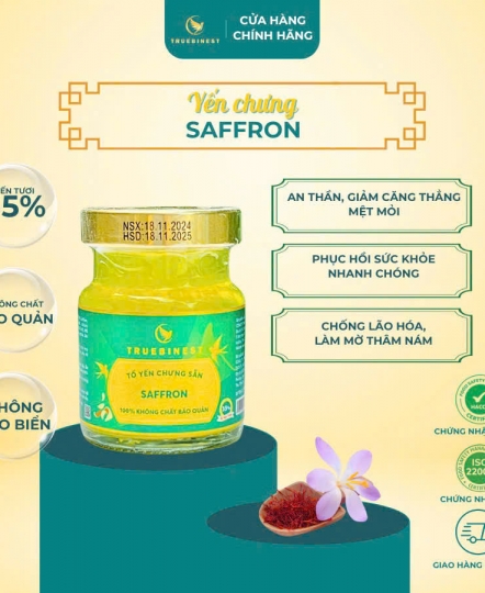 Tổ yên chưng Saffron
