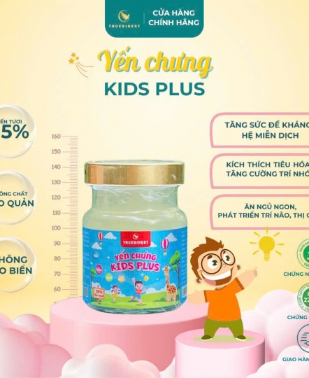 Tổ yến chưng Kids Plus